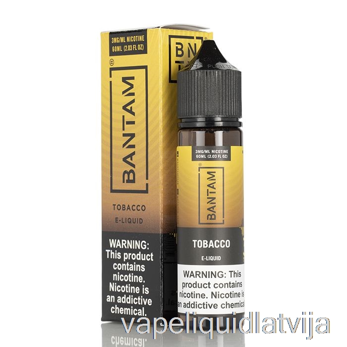 Tabaka - Bantam Vape - 60ml 0mg Vape šķidrums